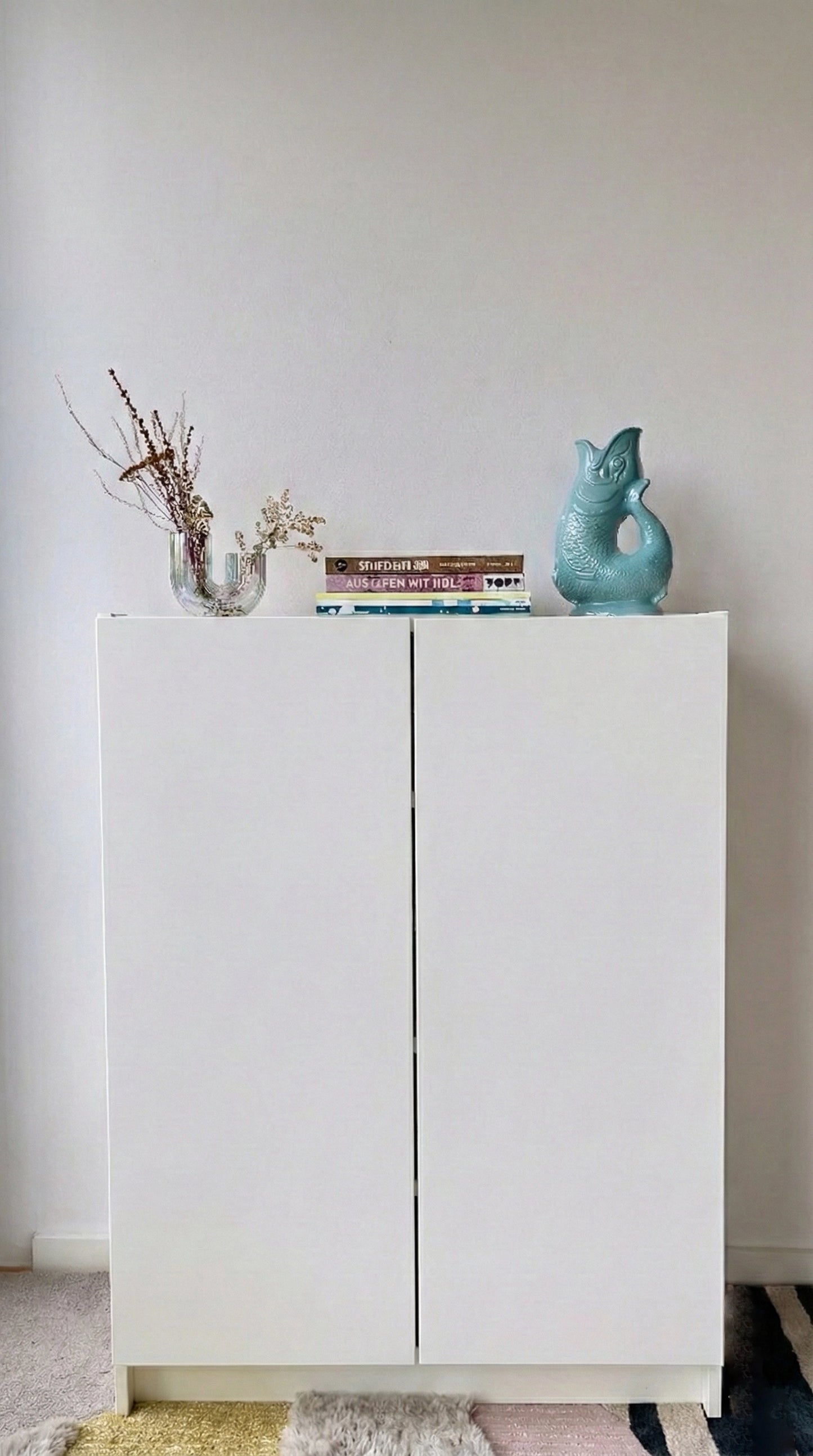 glatte Tür mit integriertem Griff