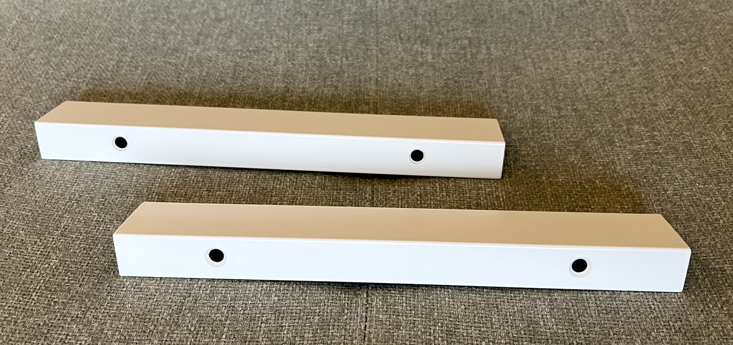 versteckter Möbelgriff 20cm, weiß