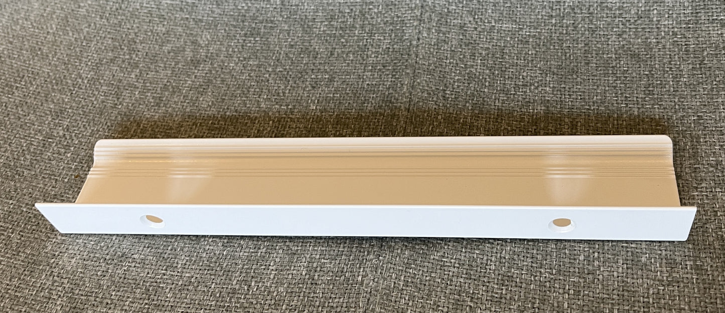 versteckter Möbelgriff 20cm, weiß