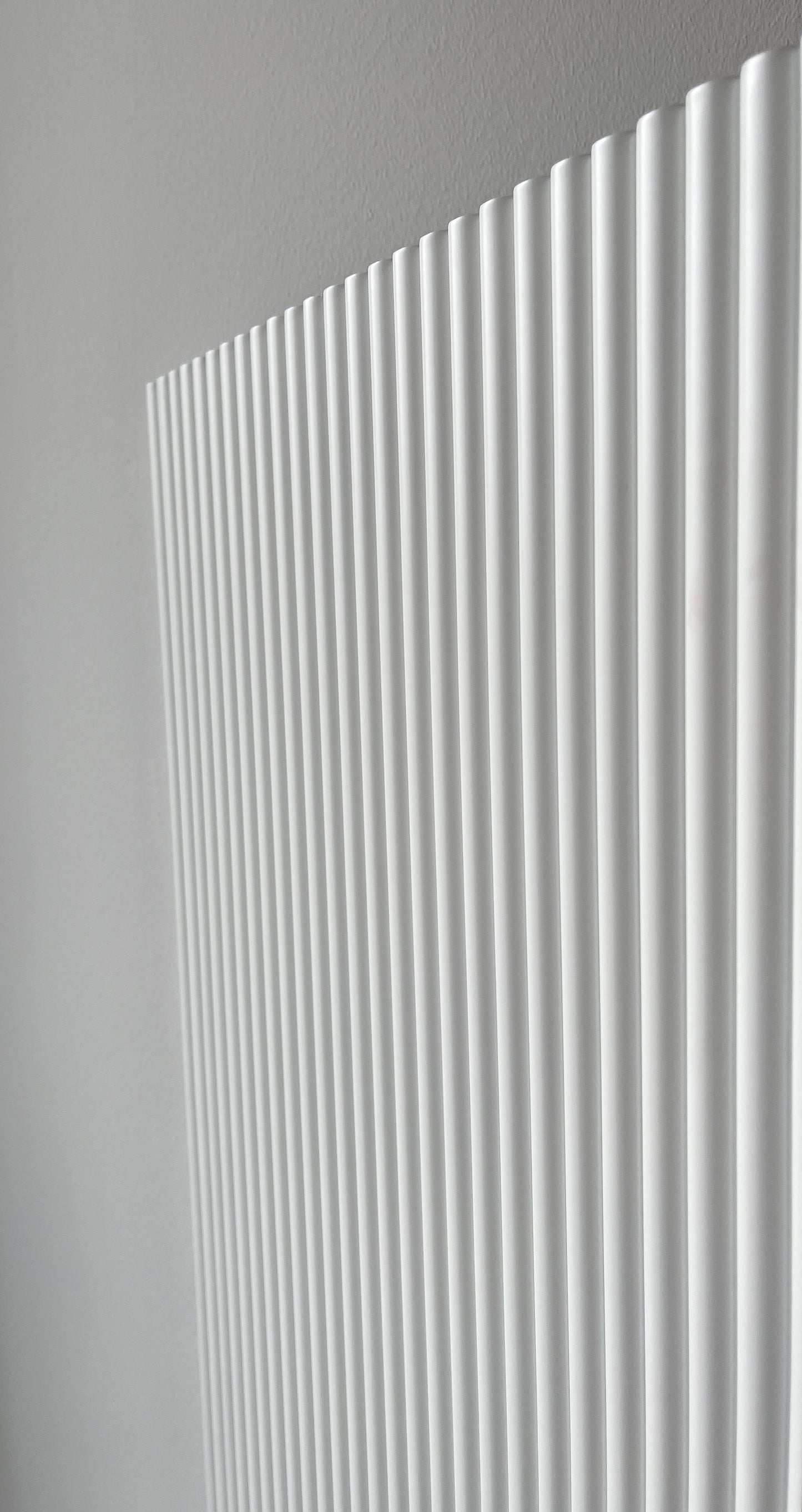 round fluted door