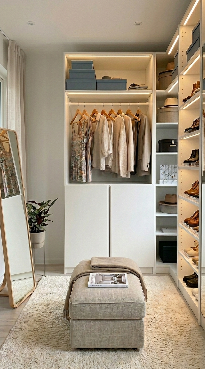 IKEA PAX halb offen gestalten – Die moderne Lösung mit halbhohen Türen