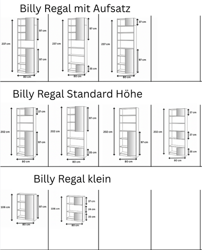 glatte Tür mit integriertem Griff