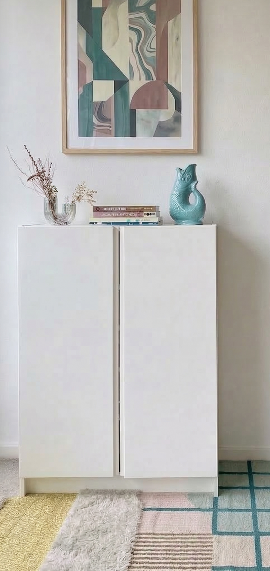 glatte Tür mit integriertem Griff