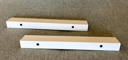 versteckter Möbelgriff 20cm, weiß