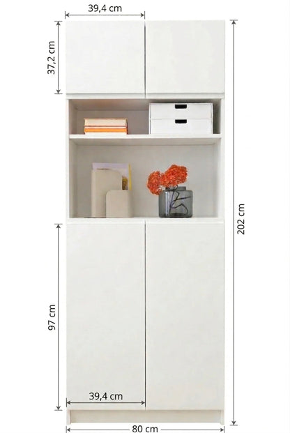 PURE : Tür mit integriertem Griff