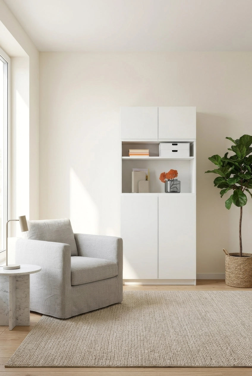 PURE : Tür mit integriertem Griff