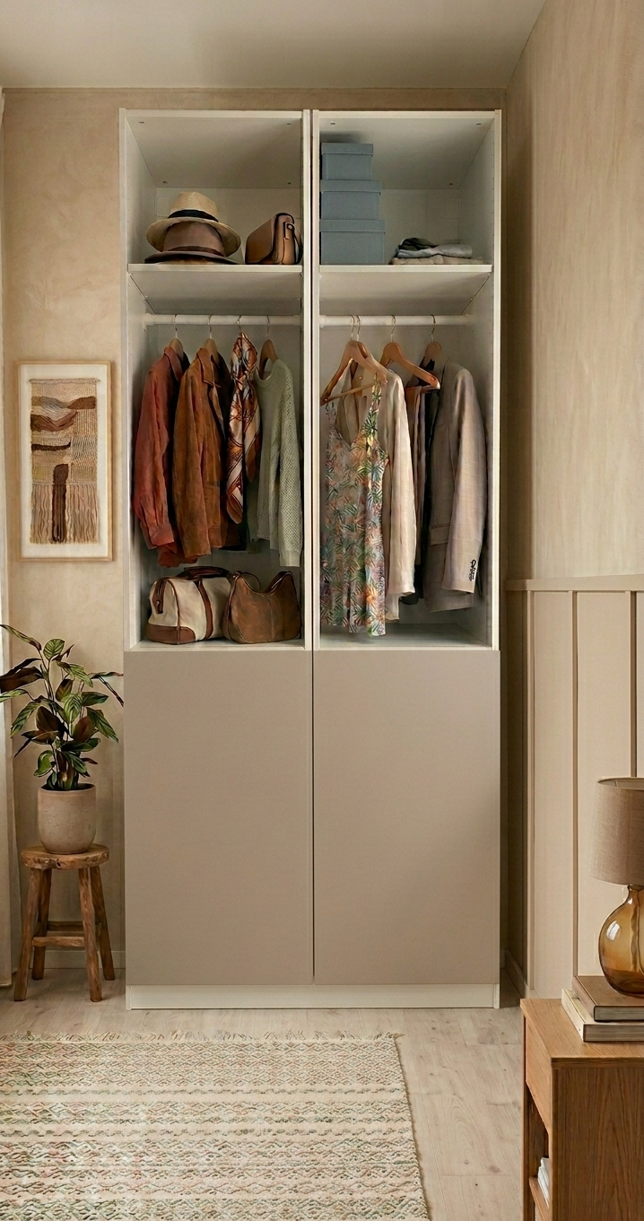 halbhohe Pax Tür mit integriertem Griff