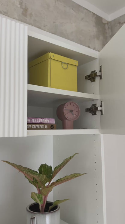 rund geriffelte Tür